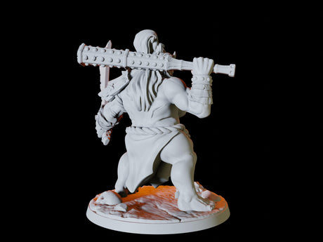 Two Japanese Inspired Ogres Miniature for Dungeons and Dragons, Pathfinder or other TTRPGs