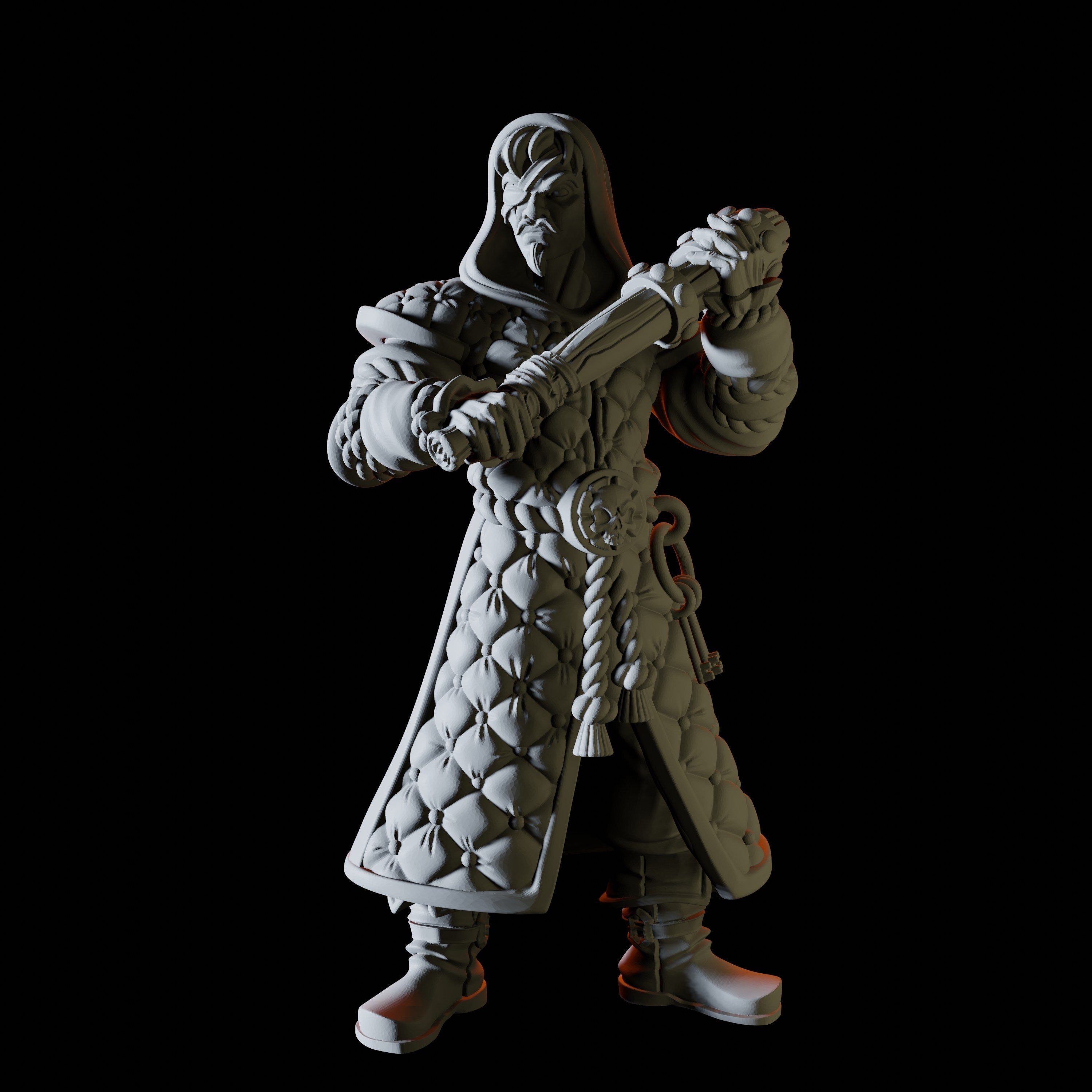 Two Prison Guard Miniatures for Dungeons and Dragons - Myth Forged