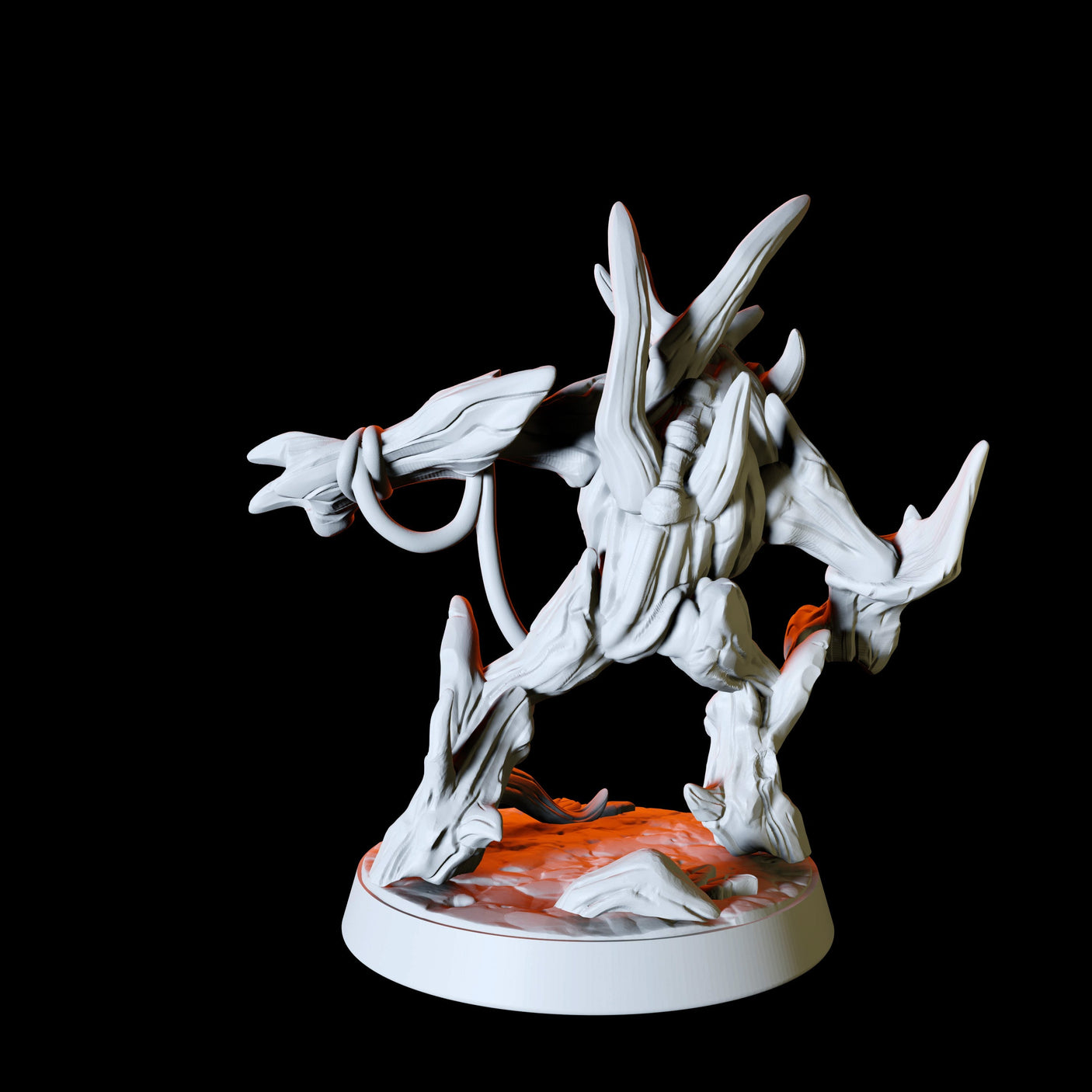Two Twig Blights Miniature for Dungeons and Dragons, Pathfinder or other TTRPGs