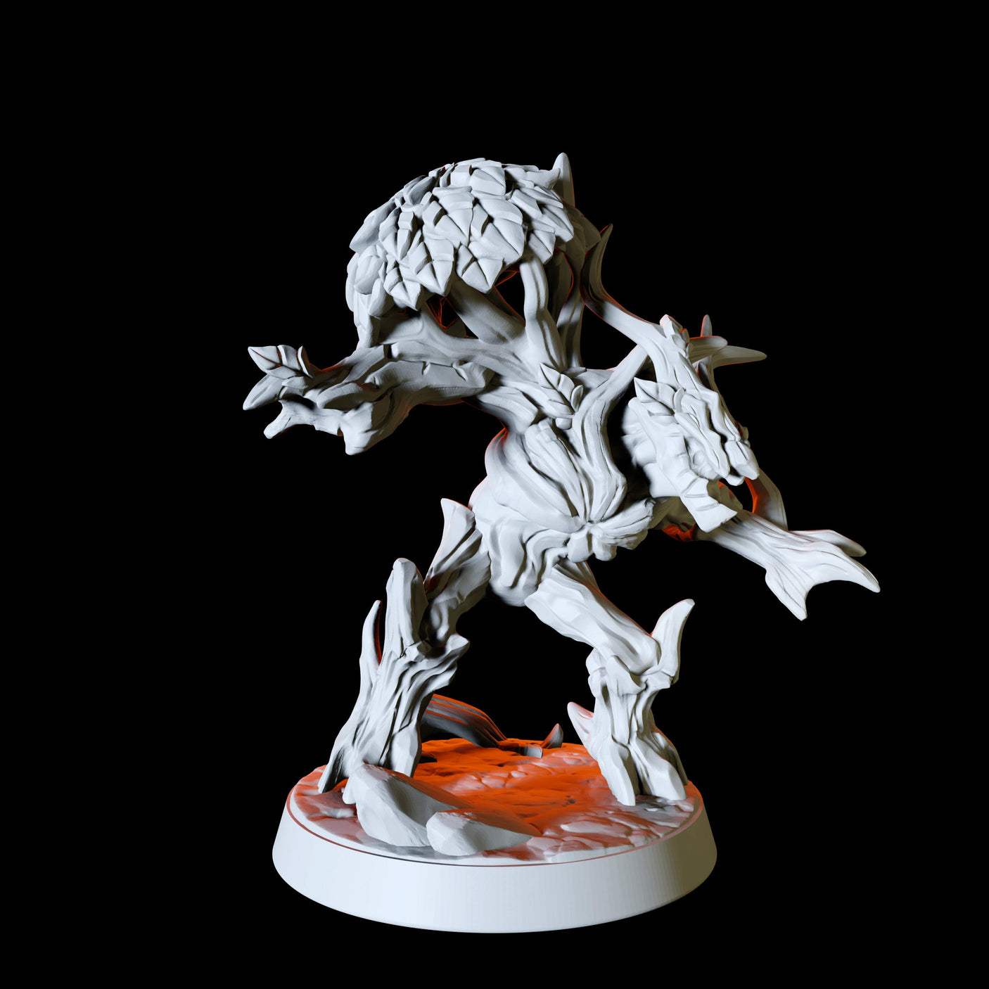 Two Twig Blights Miniature for Dungeons and Dragons, Pathfinder or other TTRPGs