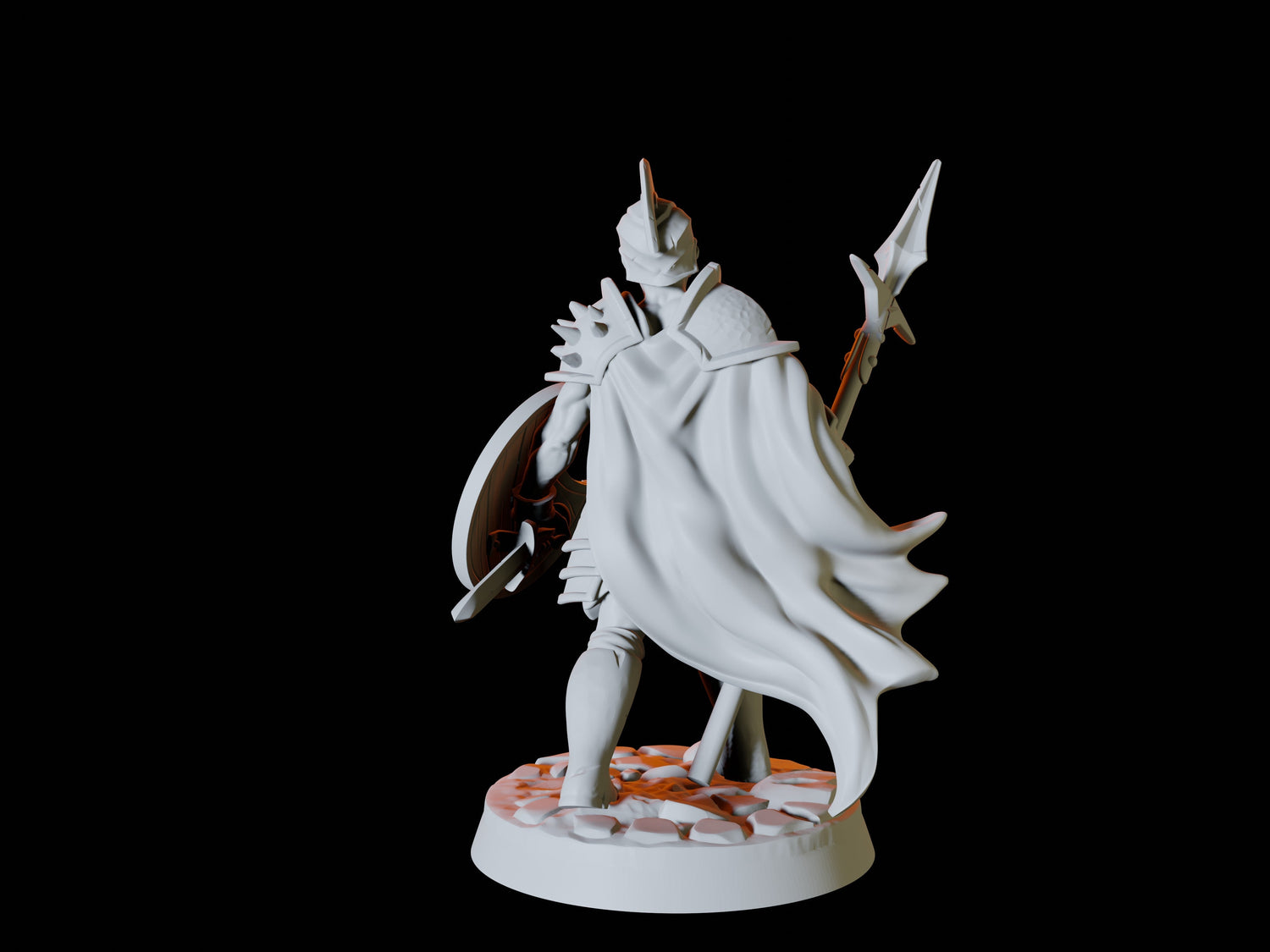 Two Undead Skeleton Warriors Miniature for Dungeons and Dragons, Pathfinder or other TTRPGs