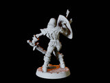 Undead Skeleton Army - Six Soldiers Miniature for Dungeons and Dragons, Pathfinder or other TTRPGs