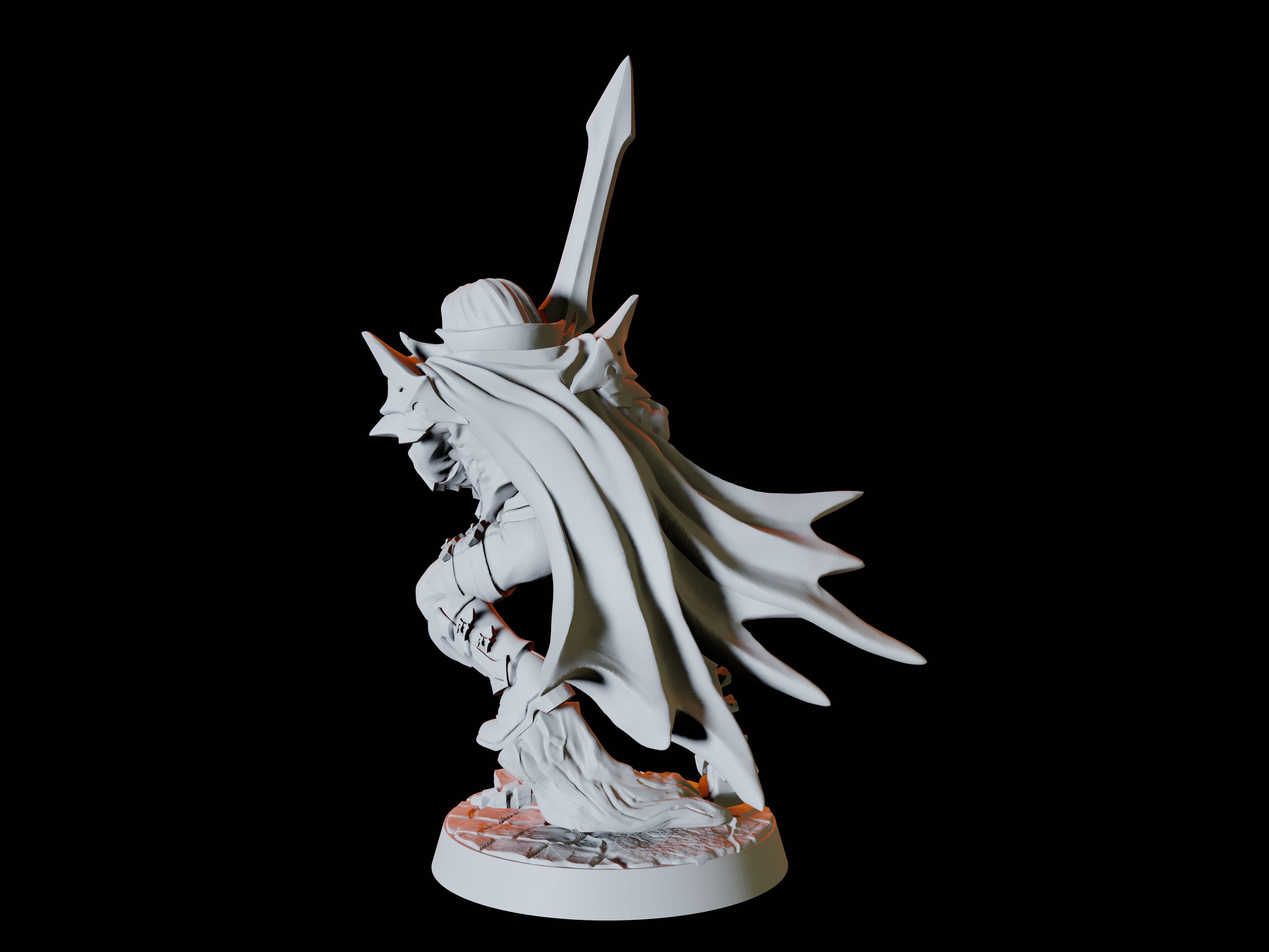 Six Vampire Miniatures for Dungeons and Dragons - Myth Forged