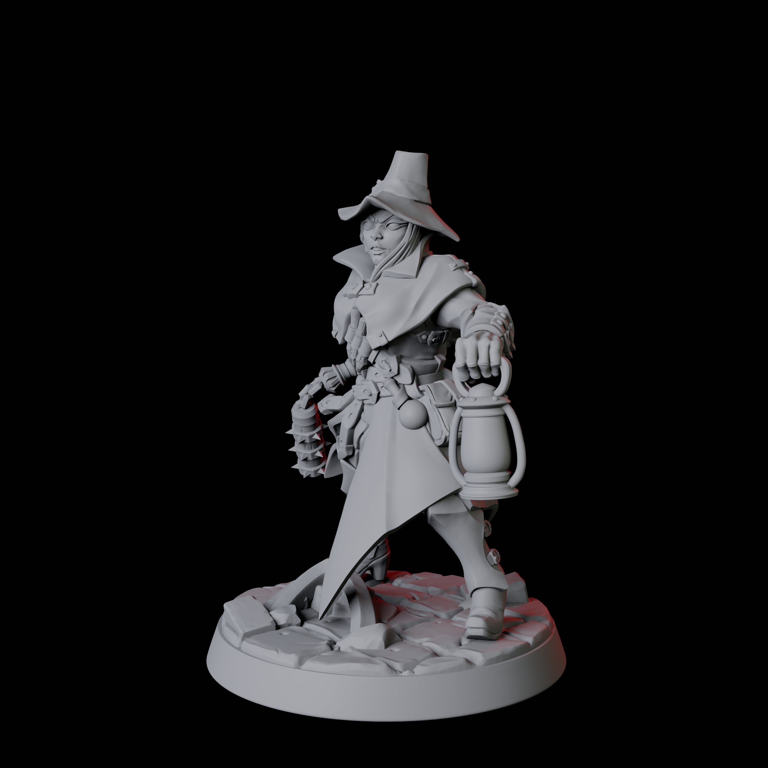 Vampire Hunter D Miniature for Dungeons and Dragons, Pathfinder or other TTRPGs
