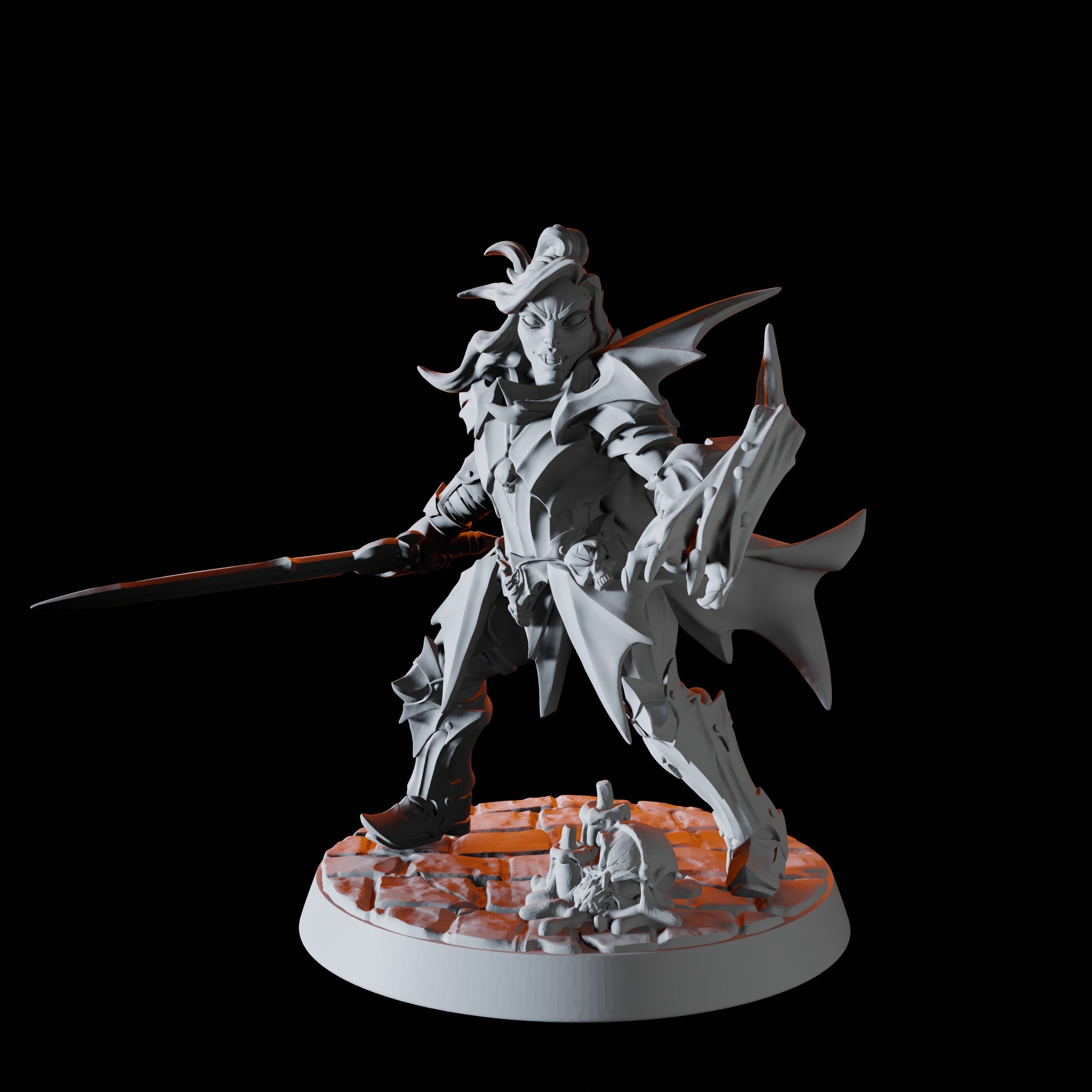 Vampire Spawn Miniature for Dungeons and Dragons - Myth Forged