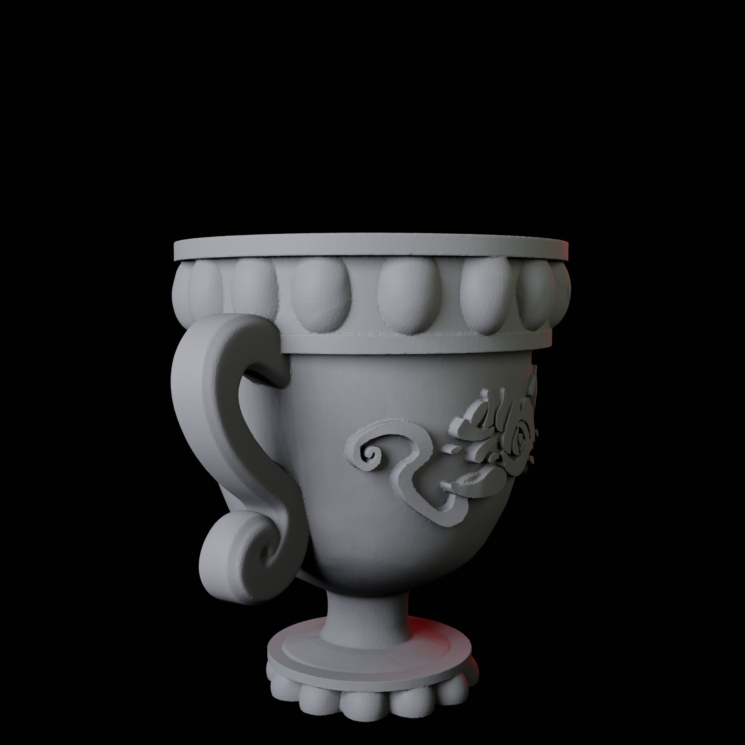 Vase with Flowers Miniature for Dungeons and Dragons