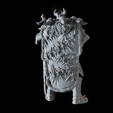 Veteran Fighter Miniature for Dungeons and Dragons, Pathfinder or other TTRPGs