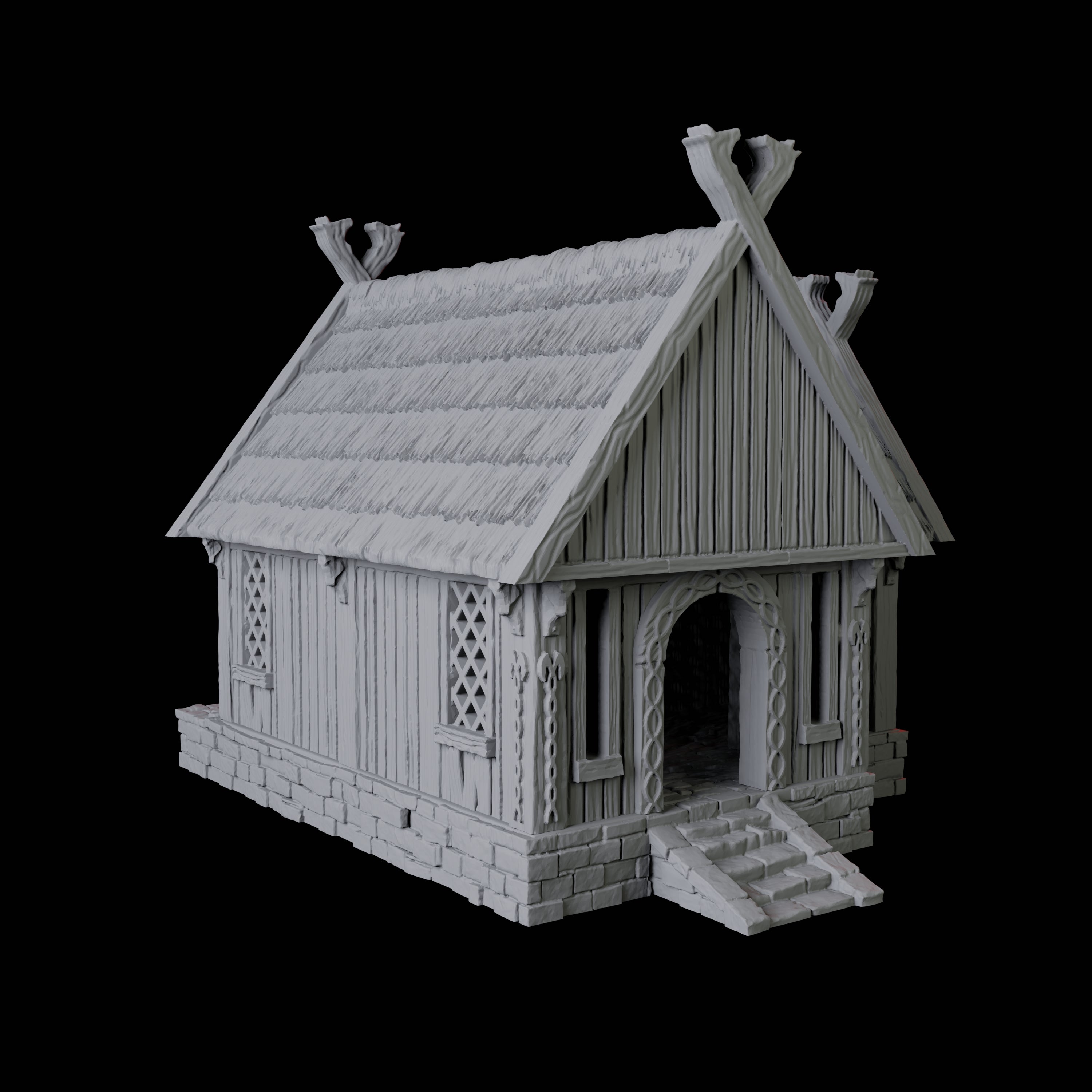 Villager's House - Saxonia Miniature for Dungeons and Dragons