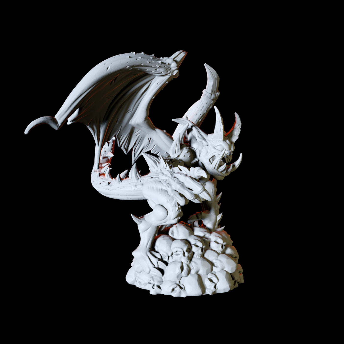 Winged Imps Miniature for Dungeons and Dragons, Pathfinder or other TTRPGs