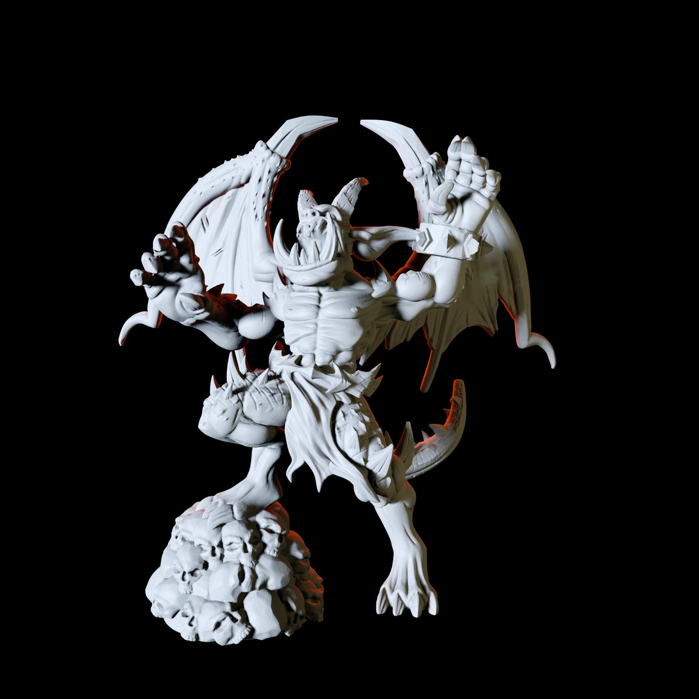 Winged Imps Miniature for Dungeons and Dragons, Pathfinder or other TTRPGs