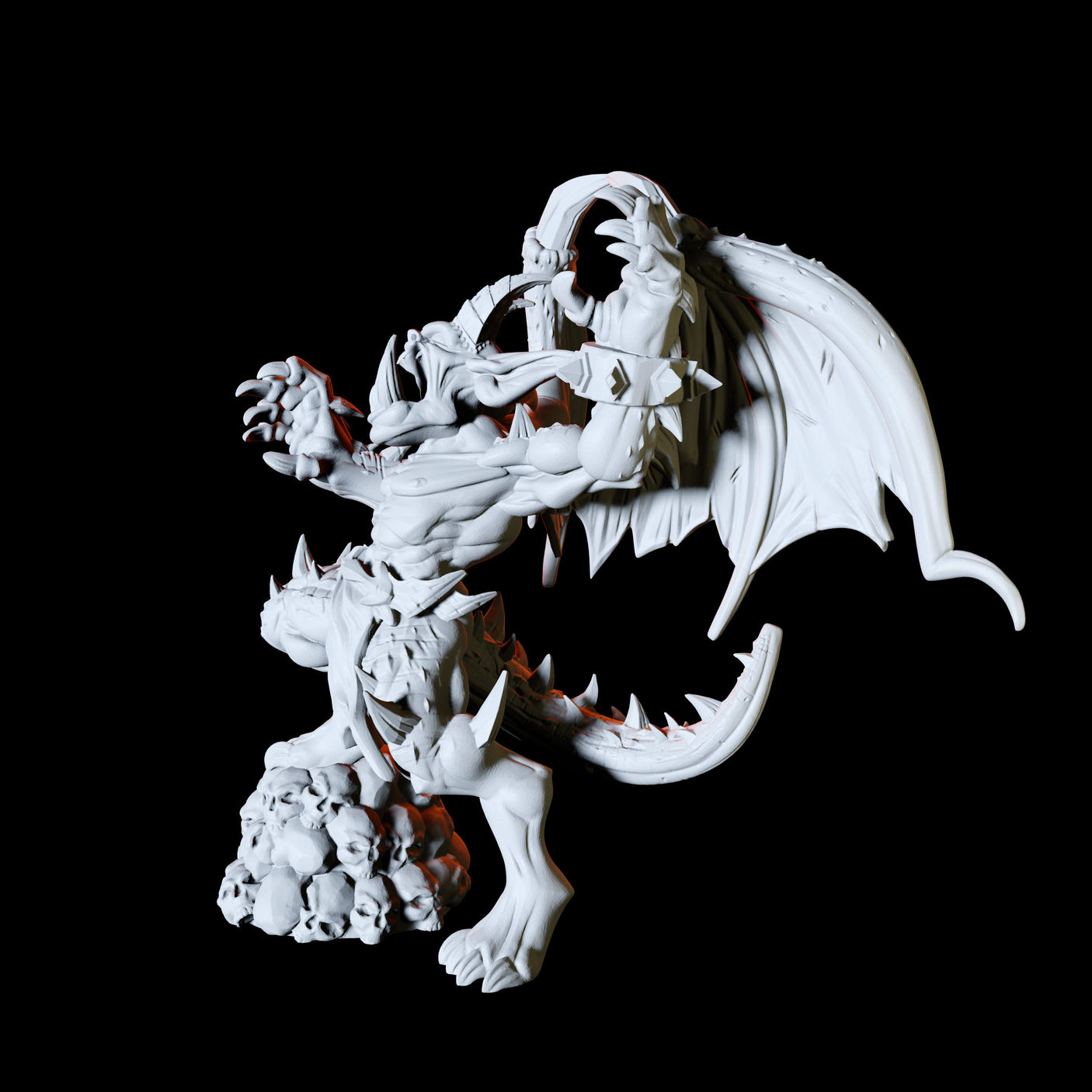 Winged Imps Miniature for Dungeons and Dragons, Pathfinder or other TTRPGs