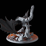 Wyvern Miniature for Dungeons and Dragons, Pathfinder or other TTRPGs