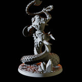 Yuan-Ti Abomination B Miniature for Dungeons and Dragons, Pathfinder or other TTRPGs