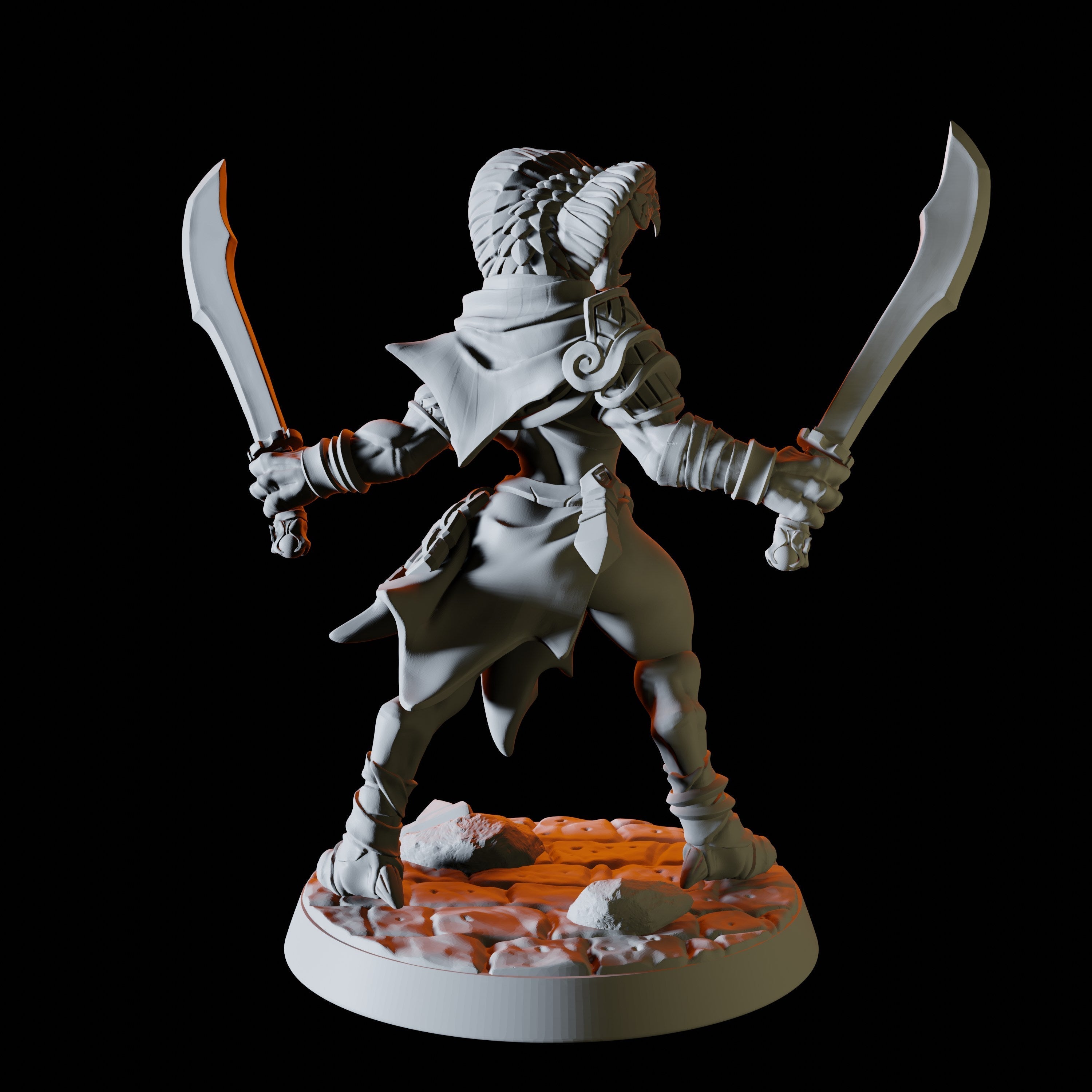 Yuan-ti Malison Miniature for Dungeons and Dragons - Myth Forged