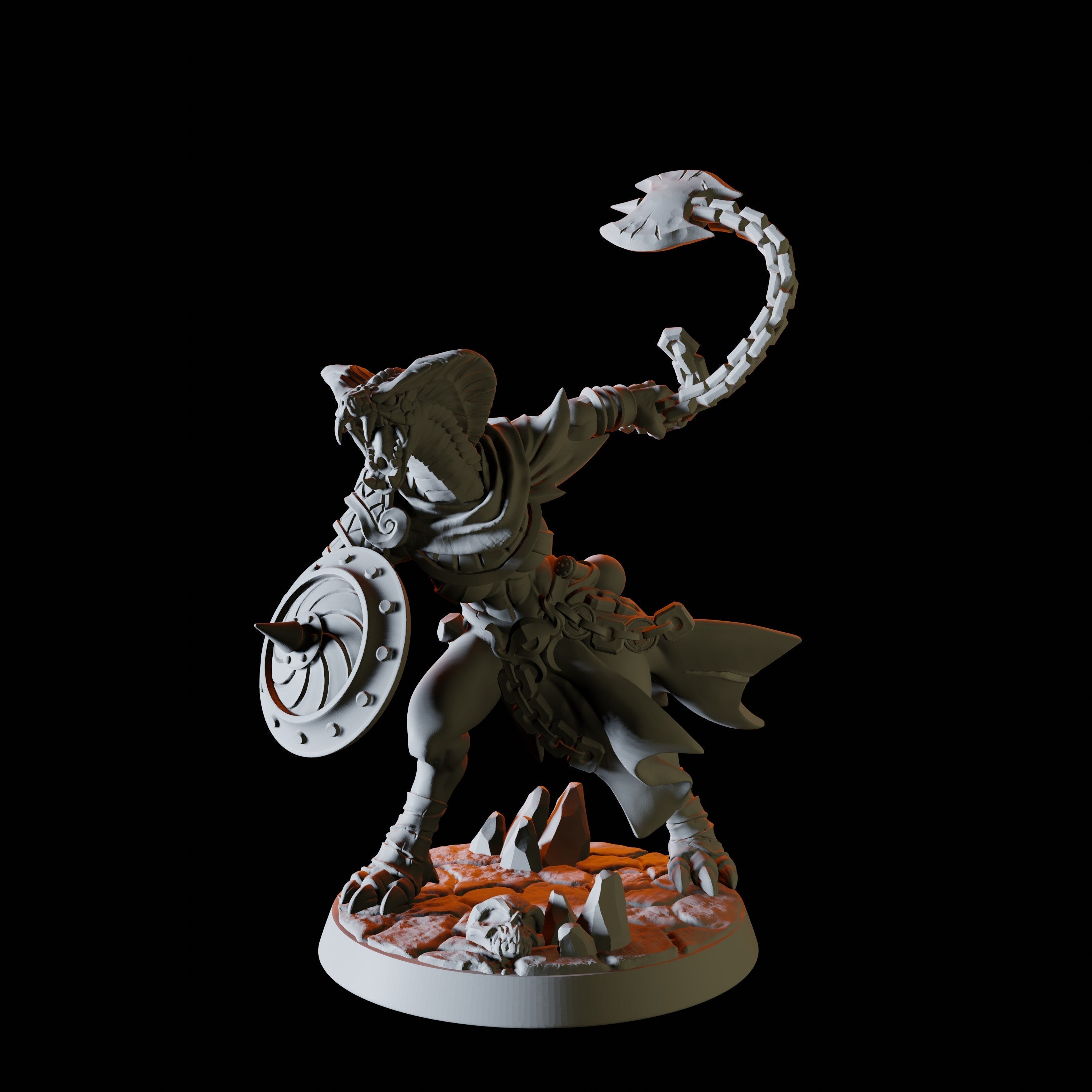 Yuan-ti Malison Miniatures for Dungeons and Dragons