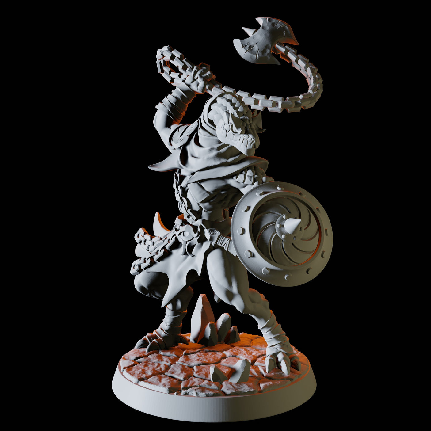 Yuan-ti Malison Bundle Miniature for Dungeons and Dragons, Pathfinder or other TTRPGs