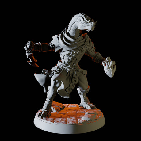 Yuan-ti Malison C Miniature for Dungeons and Dragons, Pathfinder or other TTRPGs
