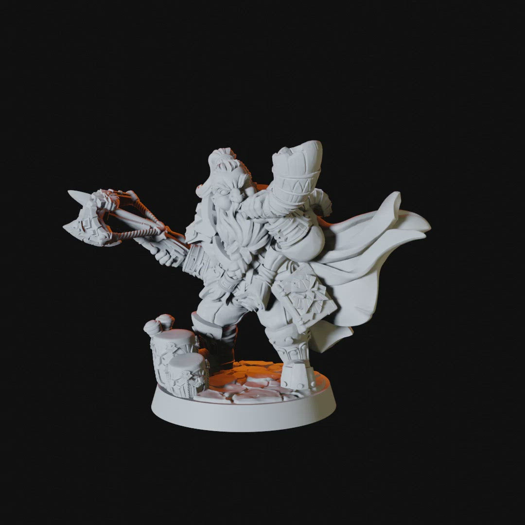 Dwarf Scout Miniature for Dungeons and Dragons - Myth Forged