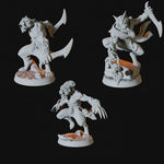 Six Tabaxi Miniatures for Dungeons and Dragons - Myth Forged