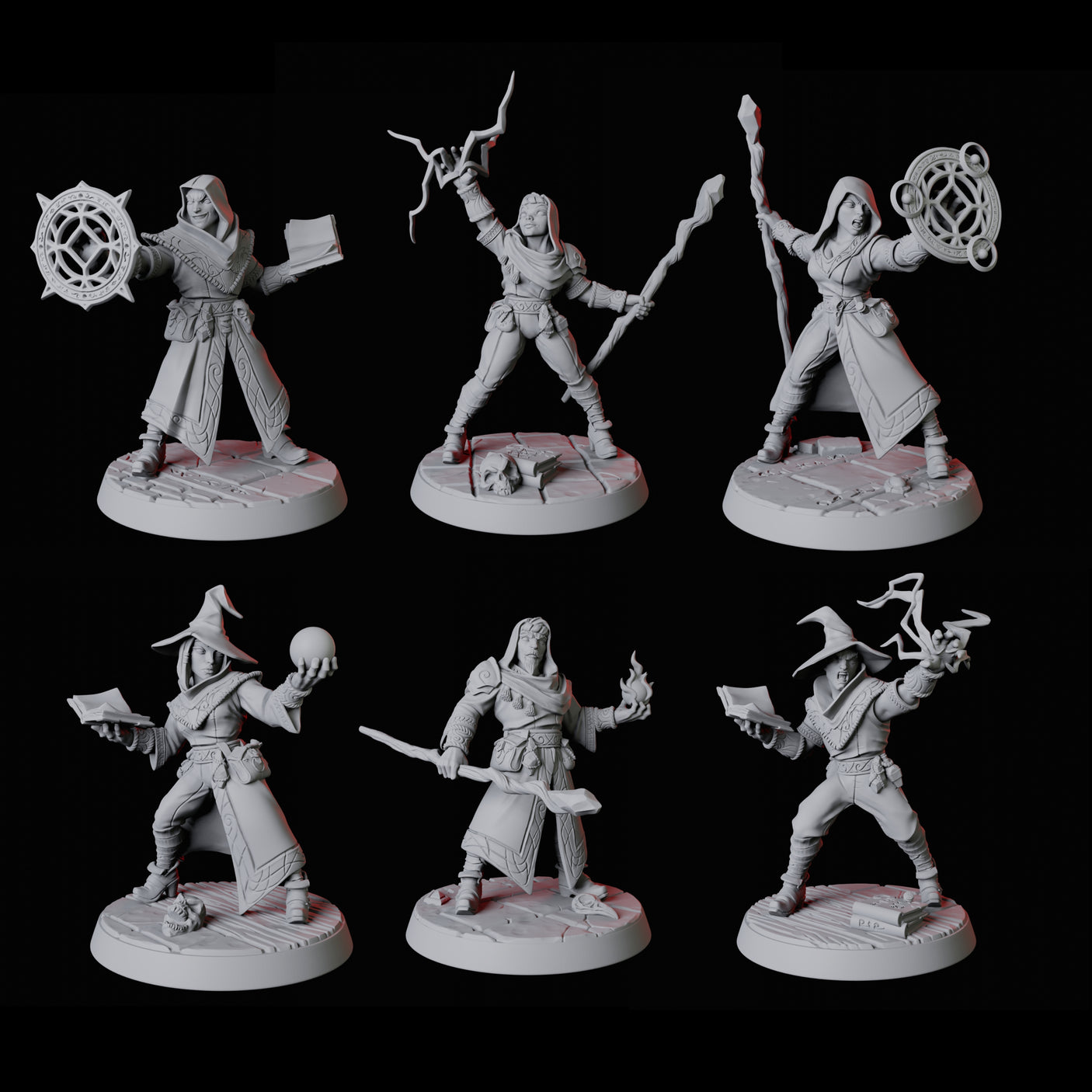 Six Apprentice Wizards