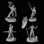 Four Roaming Undead Warriors