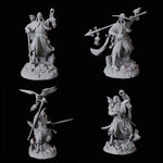 Four Creepy Gravediggers
