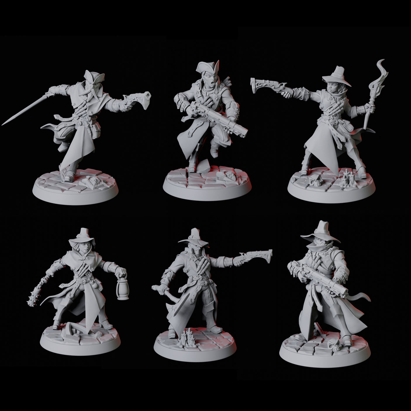 Six Vampire Hunters