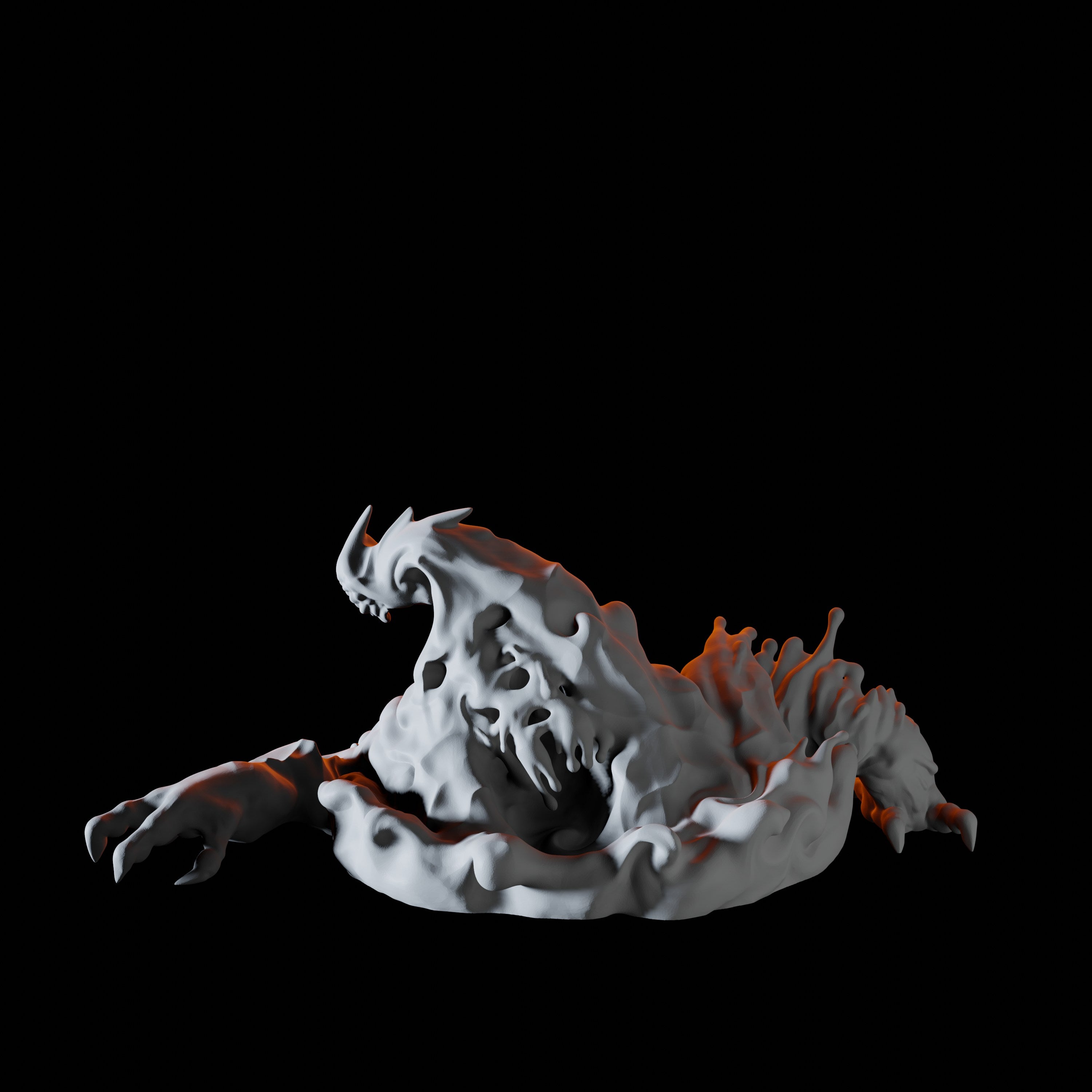 Water Elemental Miniature B for Dungeons and Dragons - Myth Forged