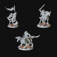 Three Dragonborn Rider Miniatures for Dungeons and Dragons - Myth Forged