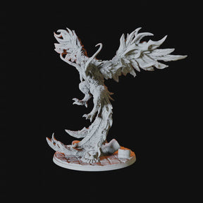 Phoenix Miniature for Dungeons and Dragons - Myth Forged