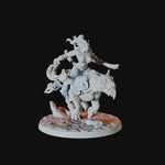 Tabaxi Rider Miniature for Dungeons and Dragons - Myth Forged