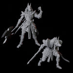 Pair of Anubis Jackal Egyptian Gods