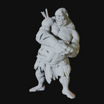 Injured Hill Giant Miniature for Dungeons and Dragons - Myth Forged