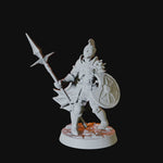 Two Undead Skeleton Warrior Miniatures for Dungeons and Dragons - Myth Forged