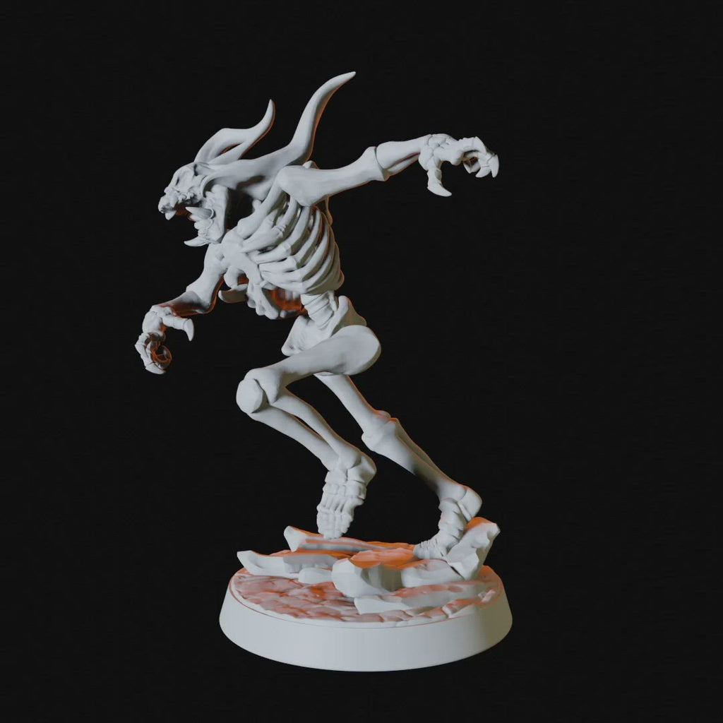 Orc Skeletons Miniature for Dungeons and Dragons - Myth Forged