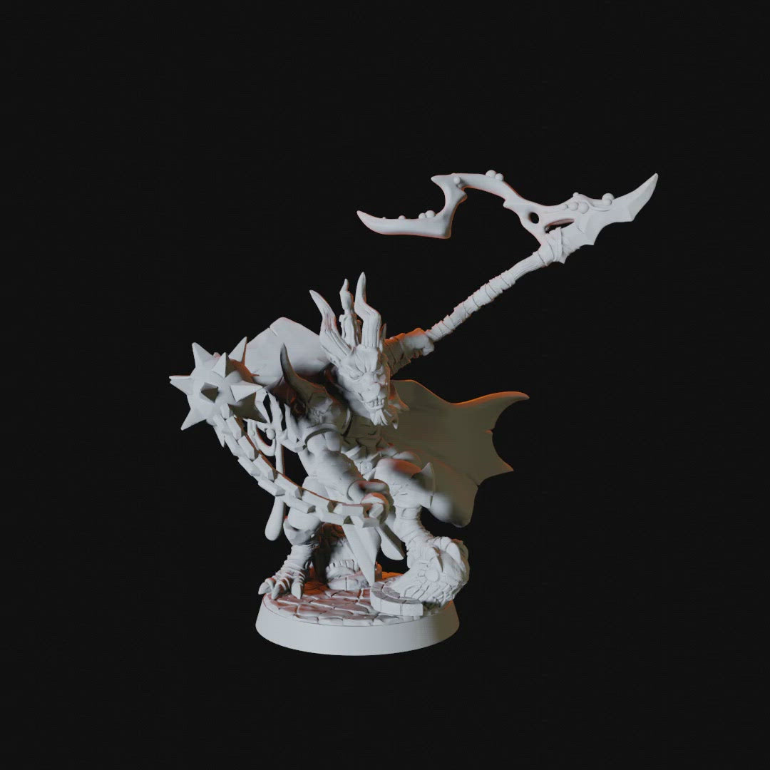 Kobold Boss Miniature for Dungeons and Dragons - Myth Forged
