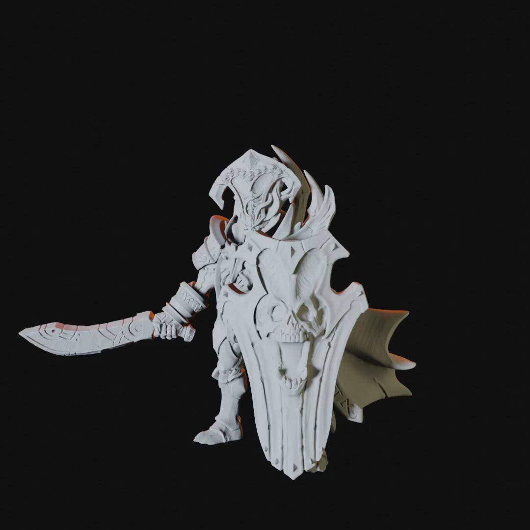 Mummy Lord Miniature for Dungeons and Dragons - Myth Forged