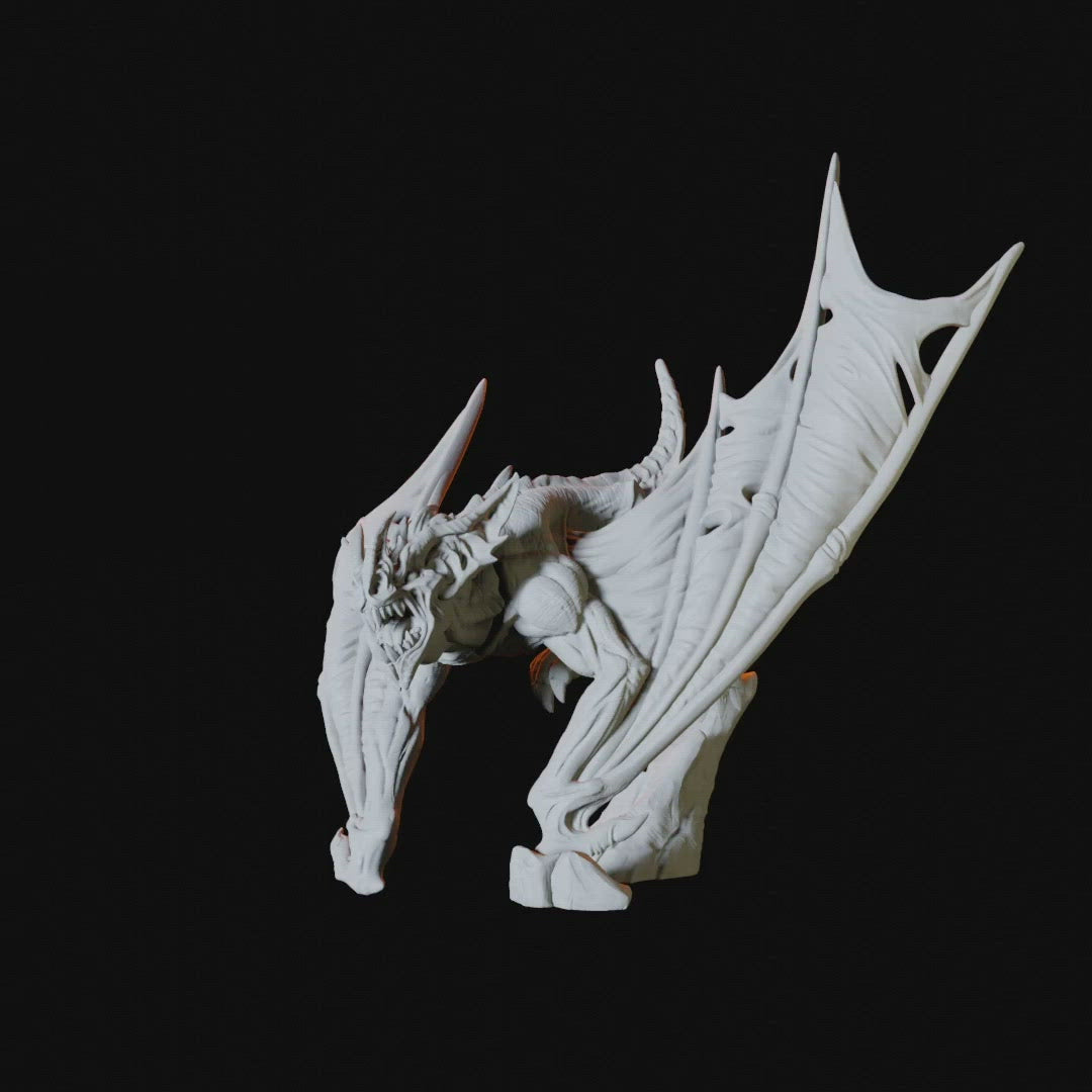 Giant Bat Miniature for Dungeons and Dragons - Myth Forged