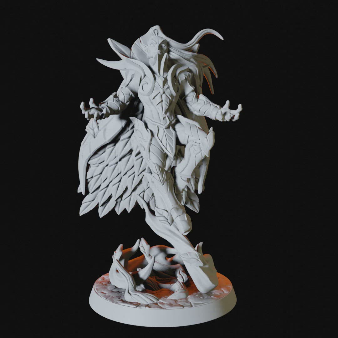 Wood Elf Sorcerer Miniature for Dungeons and Dragons - Myth Forged