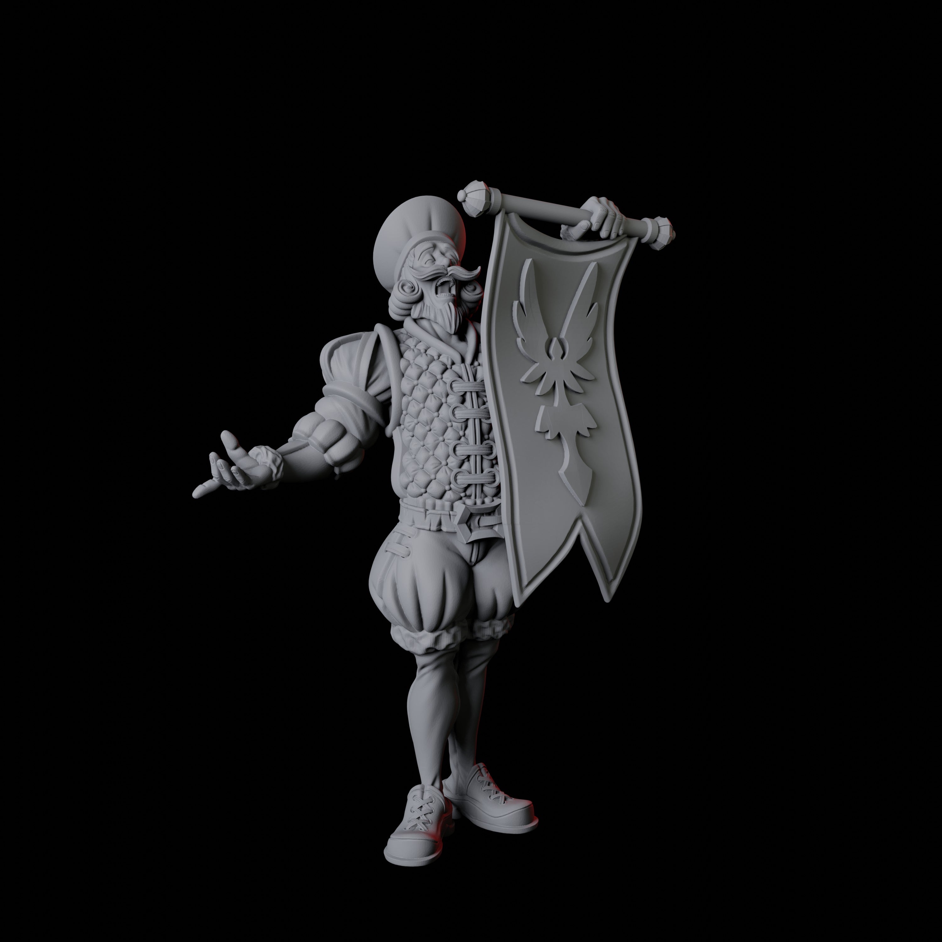 Royal Announcer Miniature for Dungeons and Dragons - Myth Forged