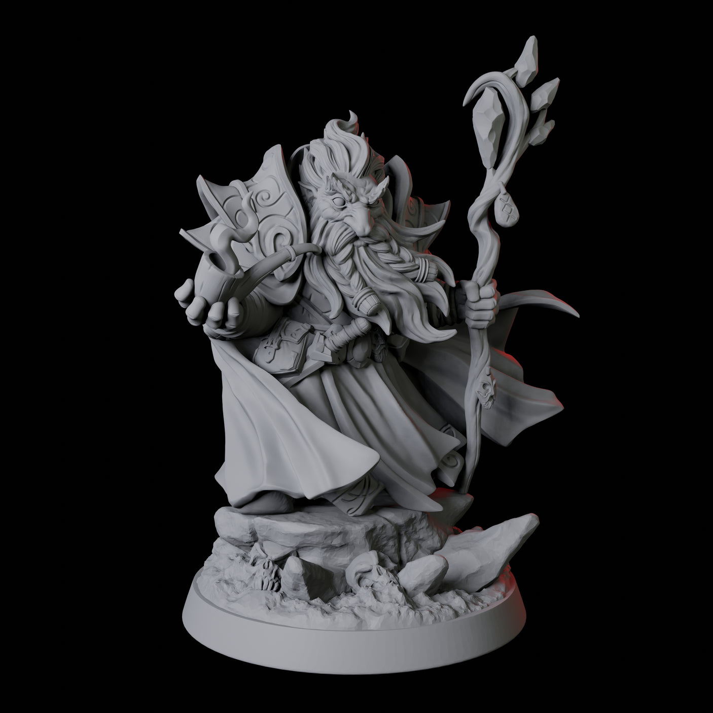 Pipe Smoking Dwarf Wizard