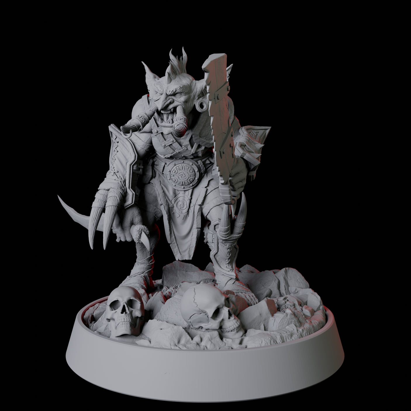 Tusked Goblin with Cleaver