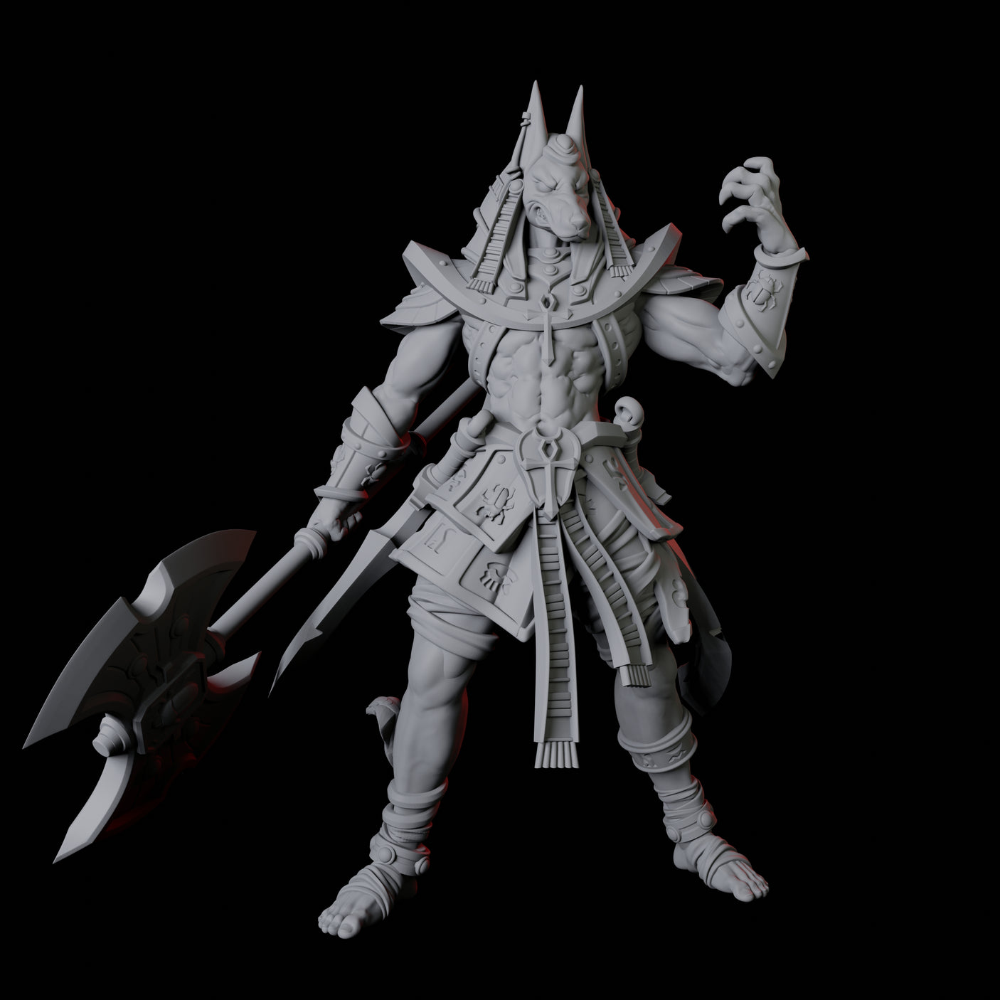 Anubis Jackal Egyptian God A