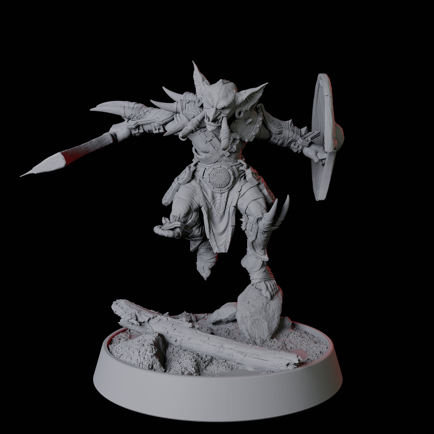 Leaping Goblin Spearman