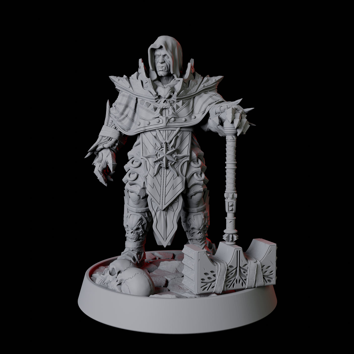 Resting Half Orc Fighter