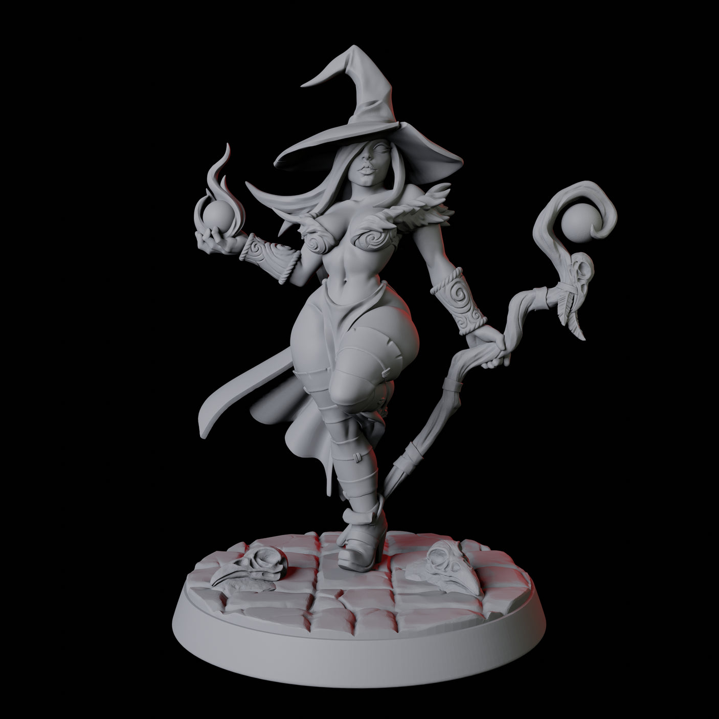 Sexy Wizard Pin-up