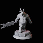 Rhino Folk Swordsman