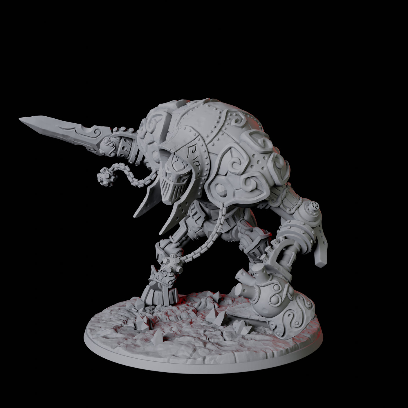 Warforged Armoured Golem