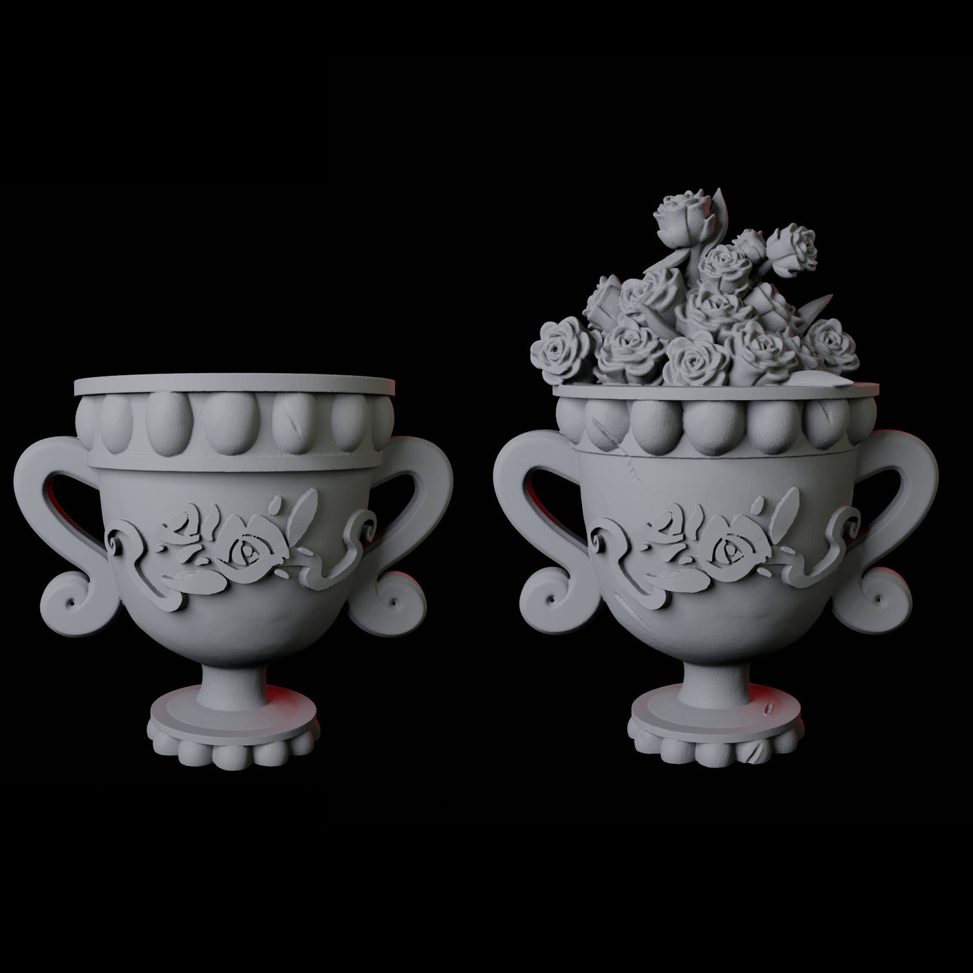 Vase with Flowers