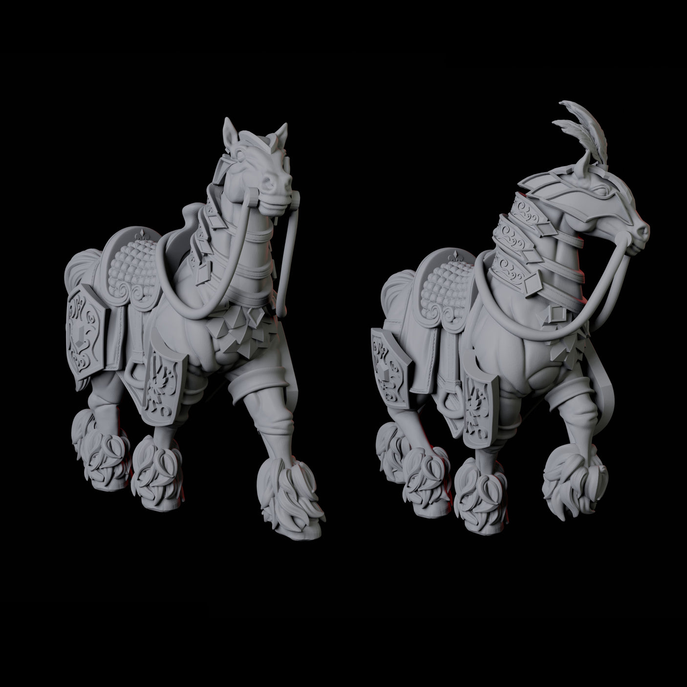 Two Royal Horses